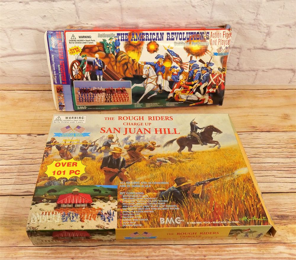 Lot 161: Lot of 2 Battlefield Playsets by BMG
