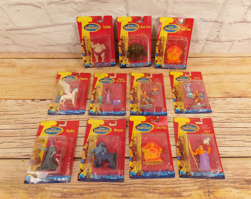 Lot 310: Lot of Hercules Figures by Mattel