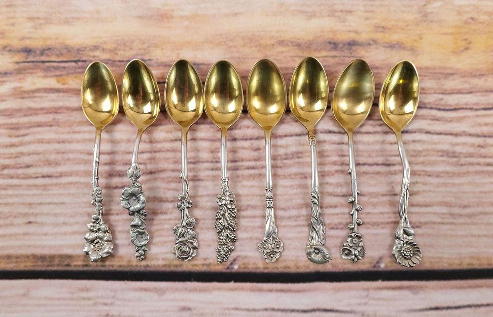 Lot 179: Group Lot of Reed & Barton Sterling Silver Spoons