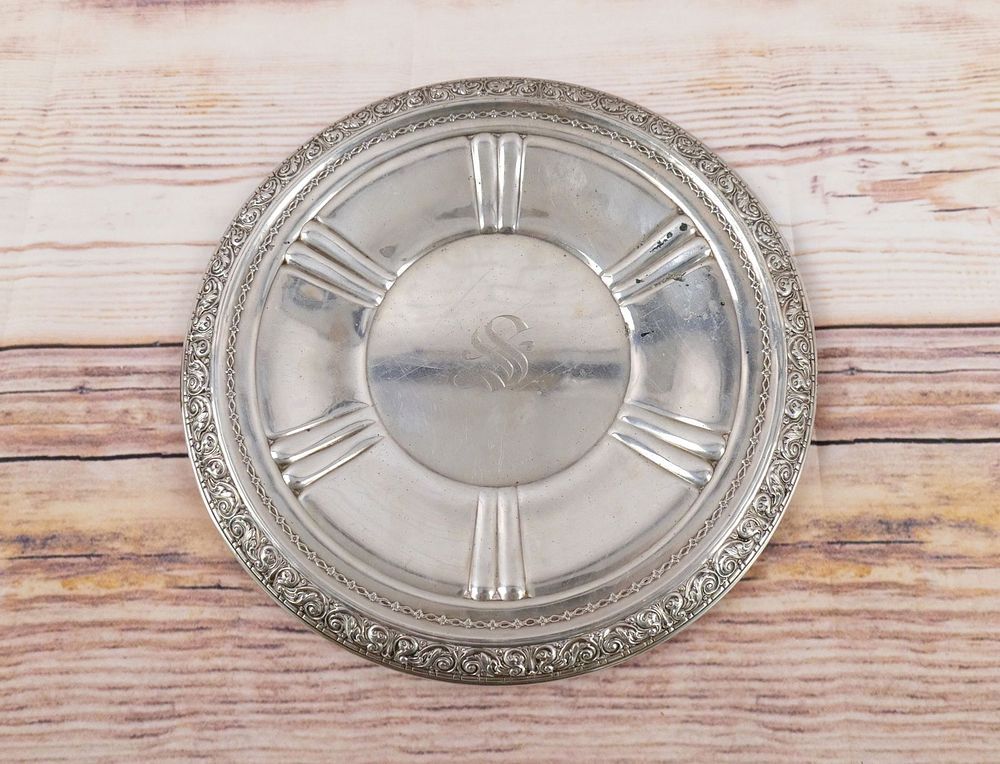 Lot 196: Dominick & Haff Sterling Silver Plate