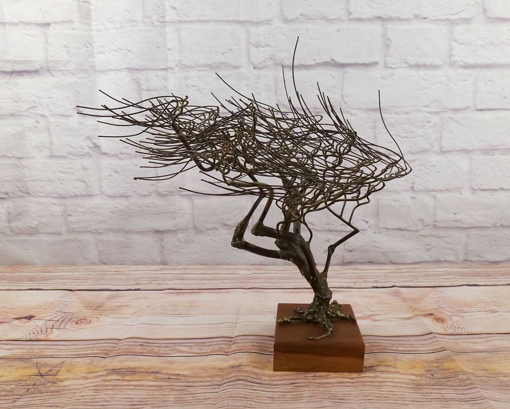 Lot 215: Mid Century Modern Bronze Statue