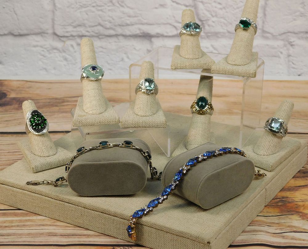 Lot 179: Group of Sterling and Stone Jewelry