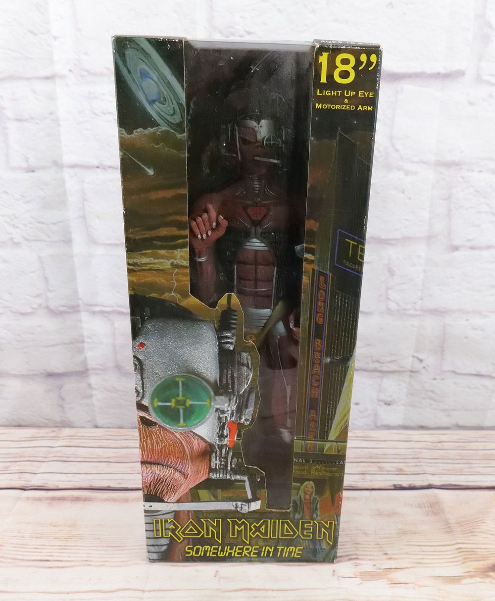Lot 164: Iron Maiden Somewhere in Time 18" Figure