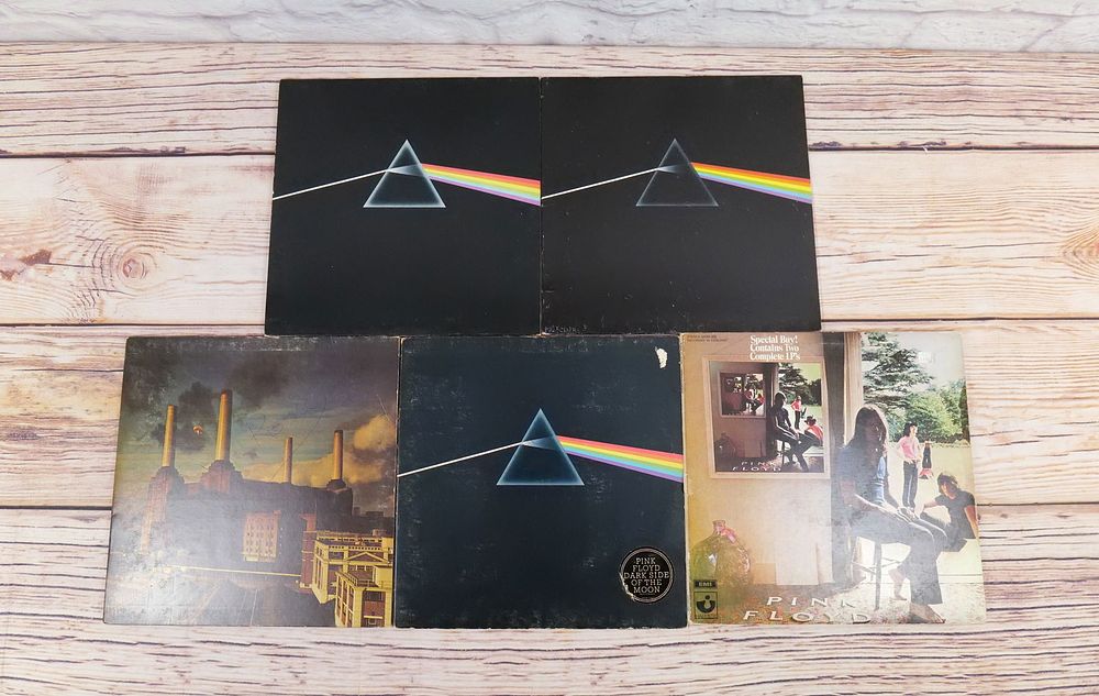 Lot 164: Lot of 5 Pink Floyd Records
