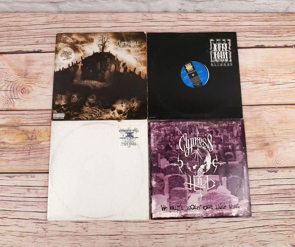 Lot 184: Lot of 4 Cypress Hill Records
