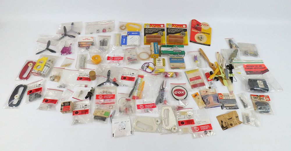 Lot 154: Large Lot of Hobby Motorized Model Parts and Accessories
