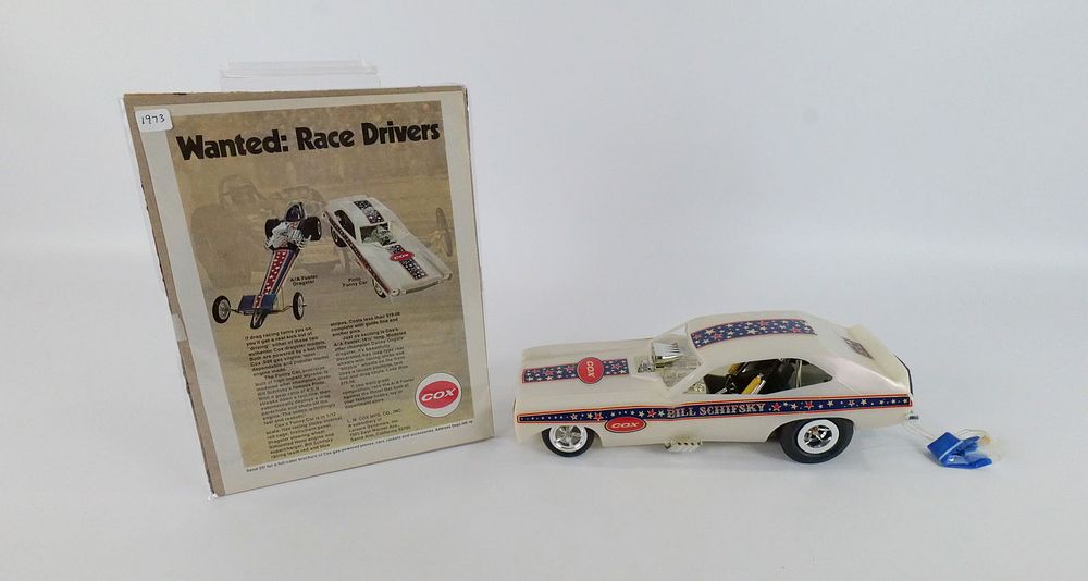 Lot 163: Cox Ford Pinto Gas Powered Bill Schifsky Funny Car