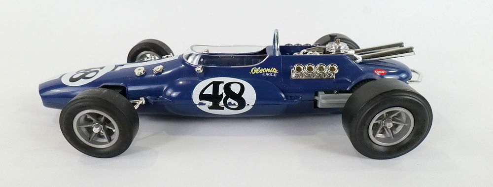 Lot 165: Cox Dan Gurney's 1968 Motorized Indy 500 Olsonite Eagle