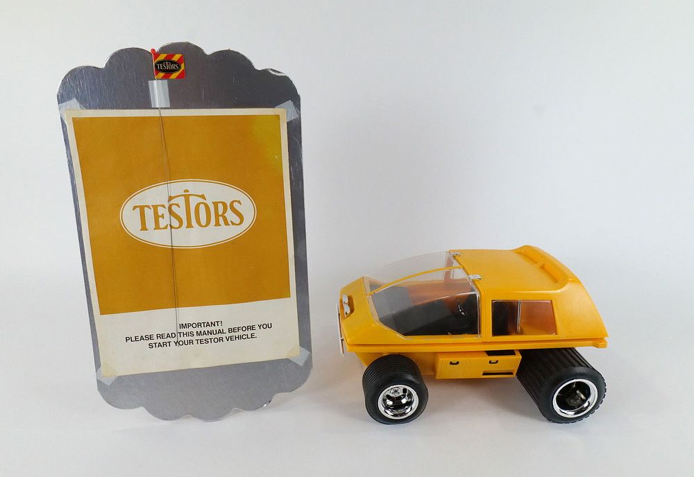 Lot 170: Testors Moon Buggy Gas Powered Tether Car