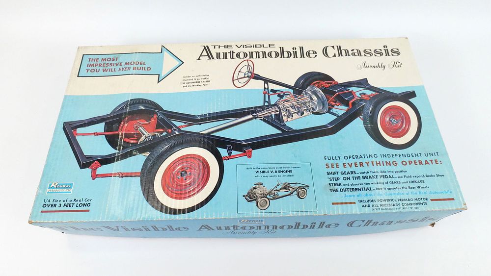 Lot 191: The Visible Automobile Chassis Assembly Kit