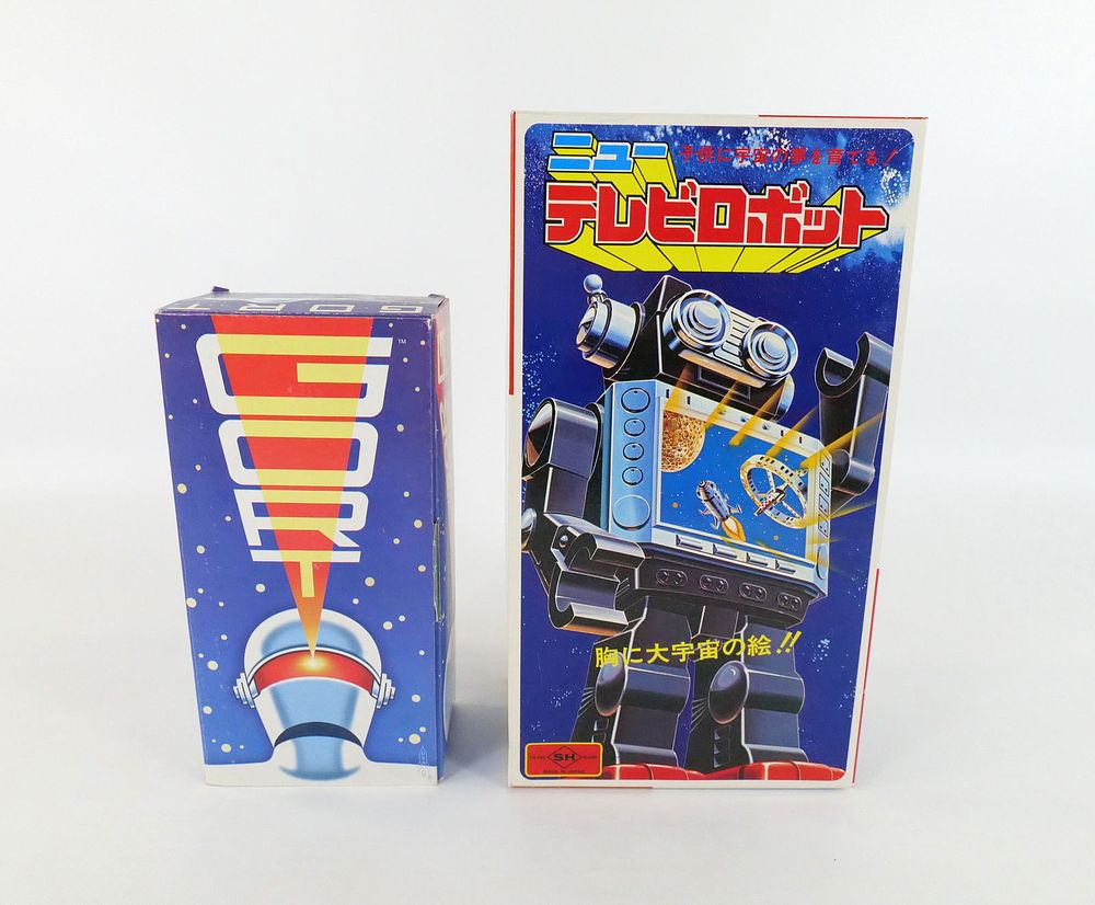 Lot 197: Lot of 2 Vintage Robot Toys