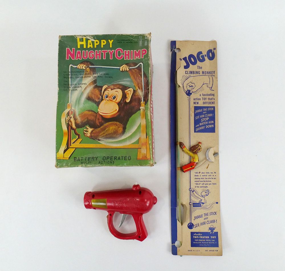 Lot 210: Lot of 3 Vintage Toys