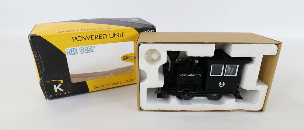 Lot 229: K-Line Lackawanna Porter Steam Engine