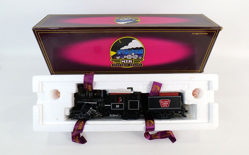 Lot 238: M.T.H. Rail King HillCrest Lumber Co. Climax Locomotive