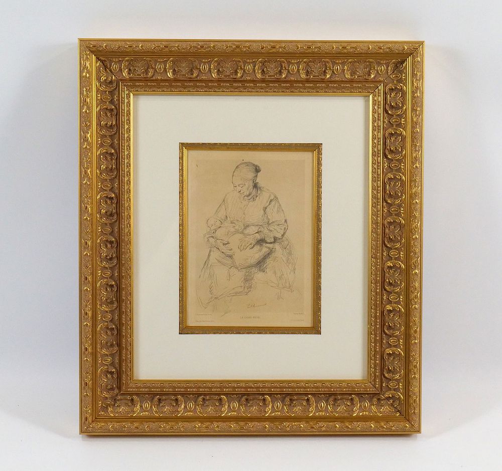 Lot 173: Engraving by Paul Renouard