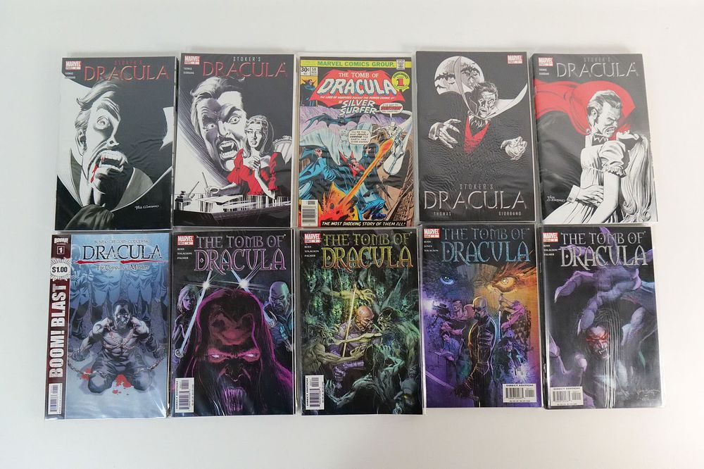 Lot 155: Lot of Tomb of Dracula Comics
