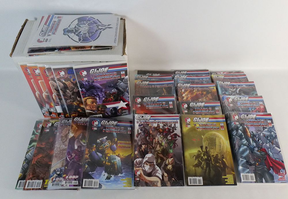 Lot 160: Lot of GI Joe/Transformers Lot