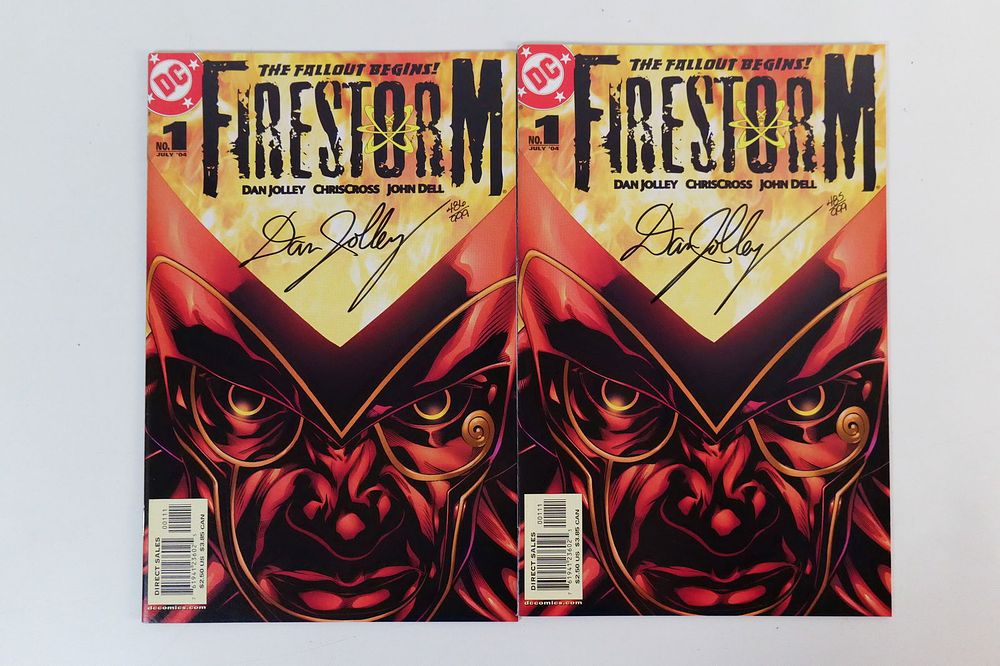 Lot 172: Firestorm #1 x2 - Signed