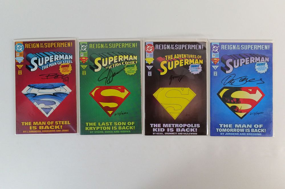 Lot 176: Lot of Superman Comics