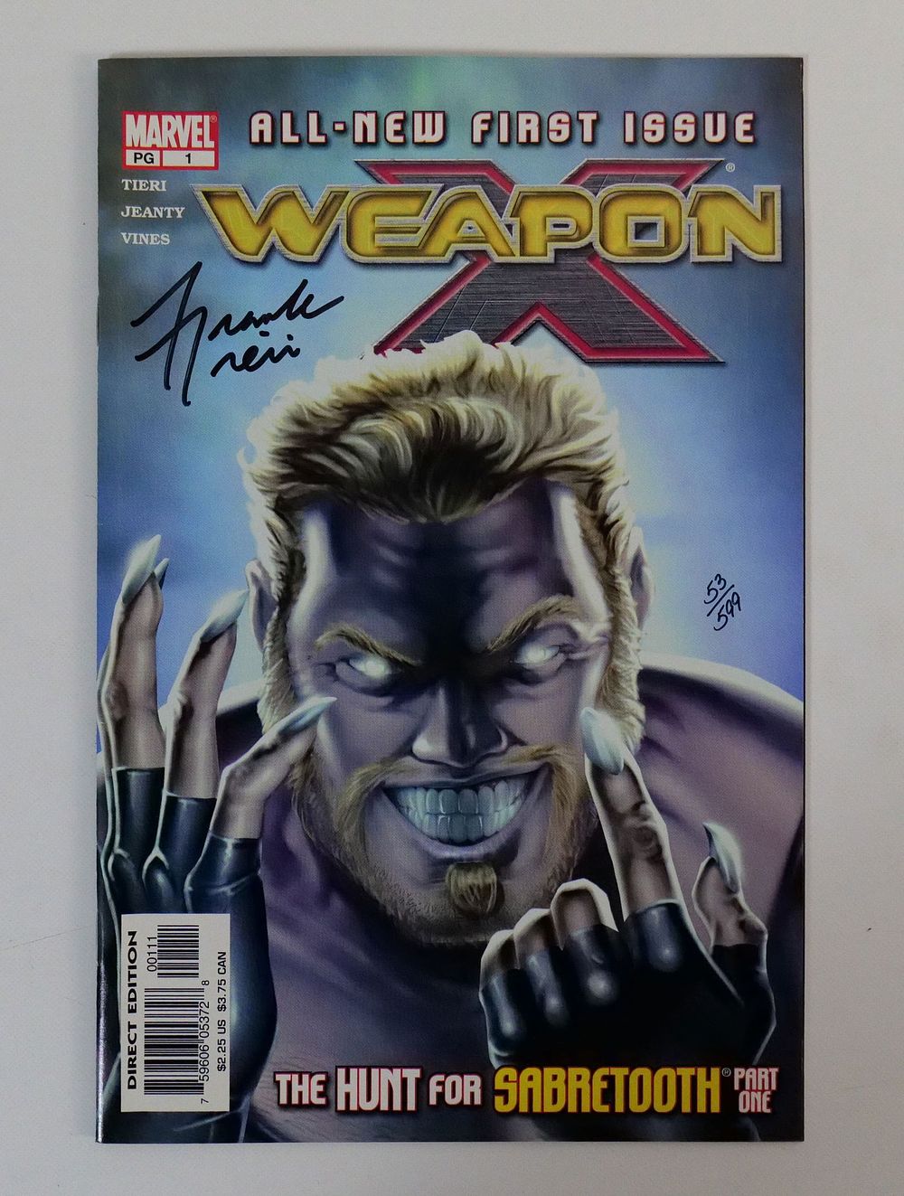 Lot 180: Weapon X #1 - Signed