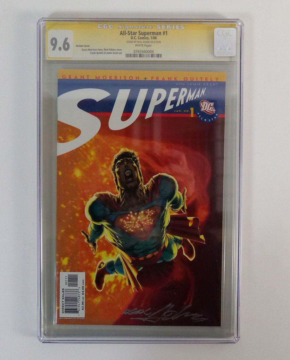 Lot 199: All-Star Superman #1 - Signed by Neal Adams