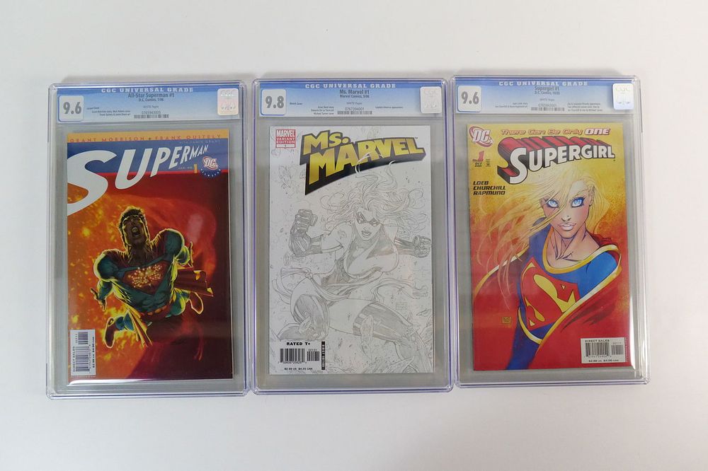 Lot 200: Lot of 3 CGC Graded Comics