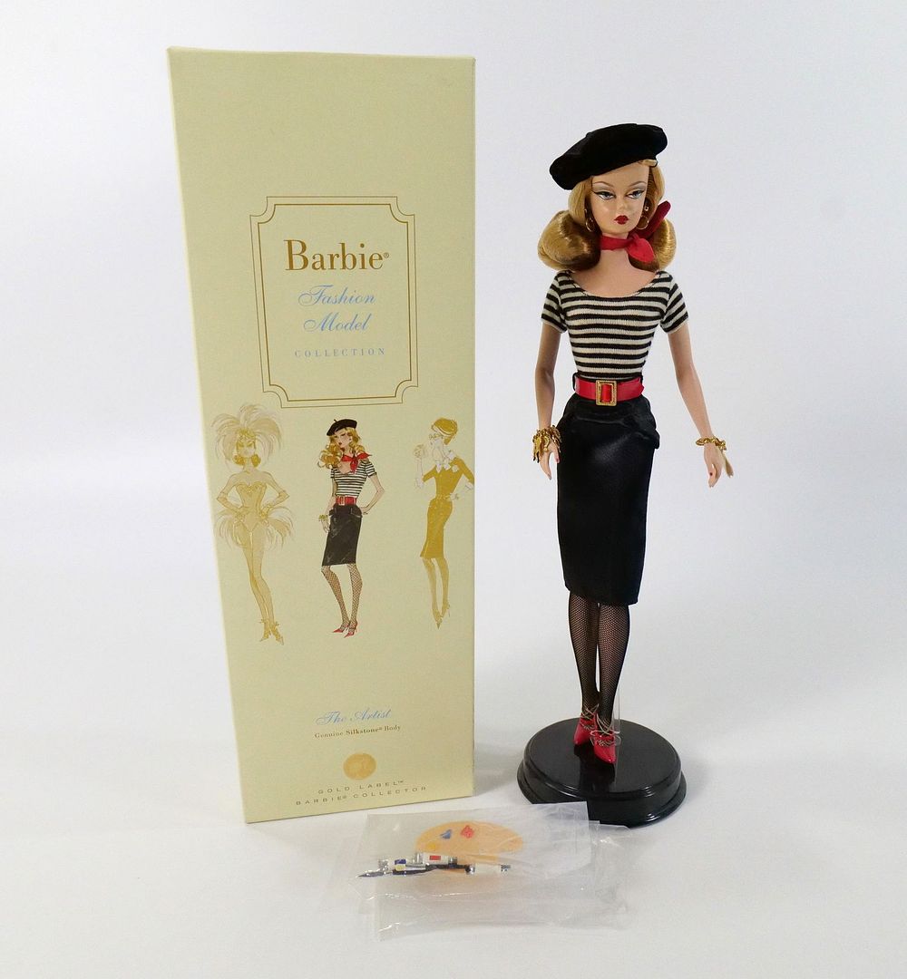 Lot 170: Silkstone The Artist Barbie Doll
