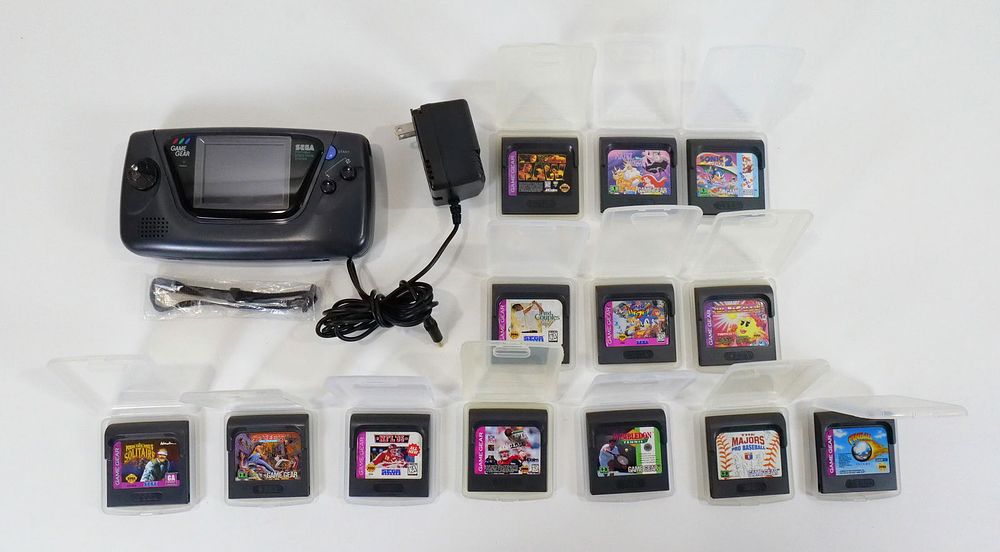 Lot 195: Sega Game Gear with 13 Games