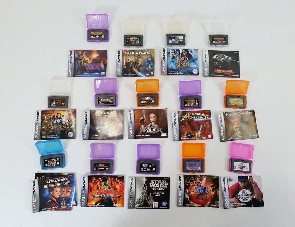 Lot 197: Lot of 14 Nintendo Game Boy Advance Games