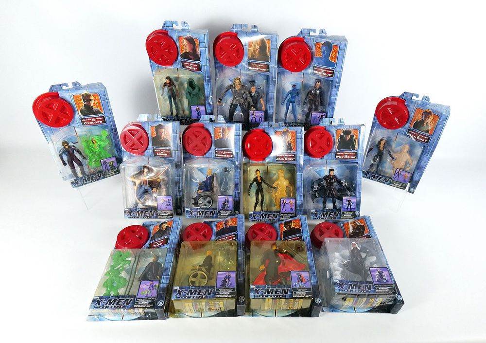 Lot 199: Lot of 13 X-Men Movie Action Figures
