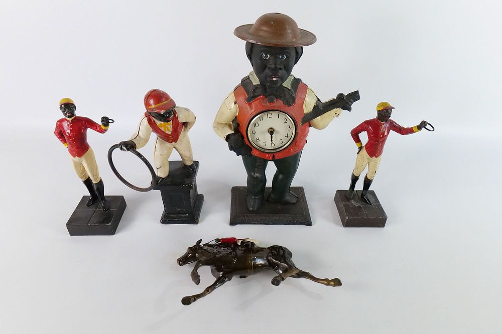 Lot 215: Lot of Vintage and Newer Americana Figurines