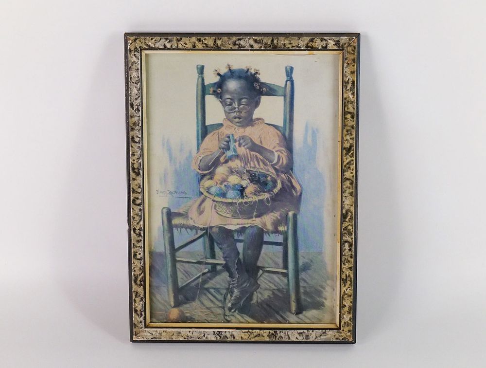 Lot 220: Framed Victorian Print