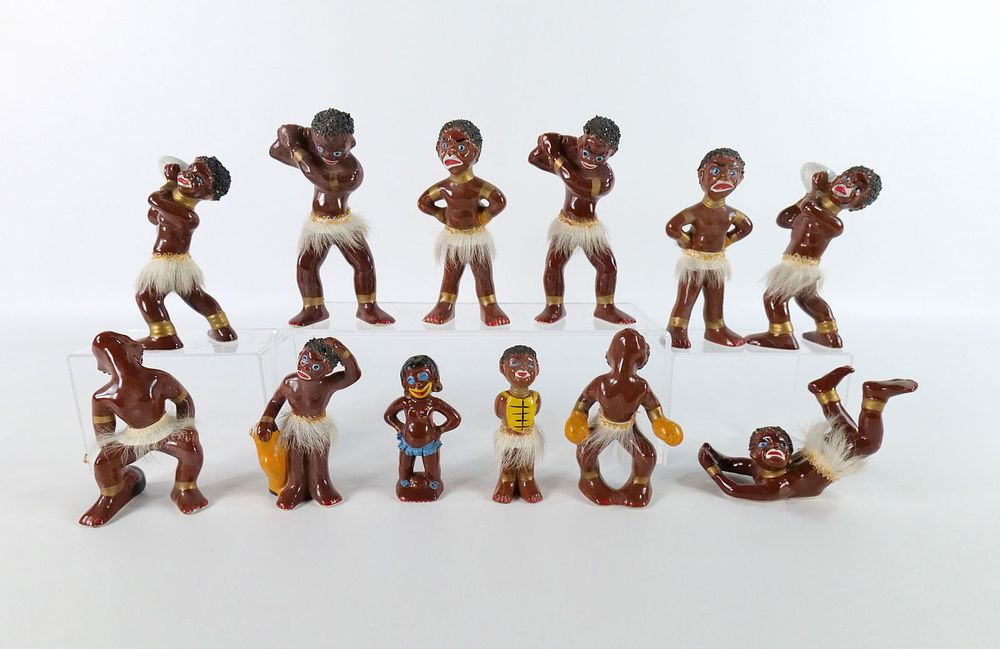 Lot 226: Lot of Tribal Porcelain Figurines