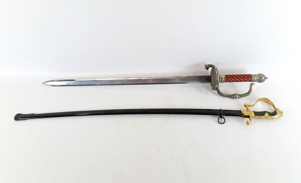 Lot 331: Lot of 2 Fantasy Swords