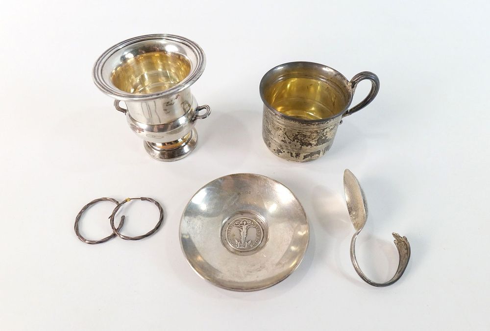 Lot 371: Group Lot of Sterling Silver