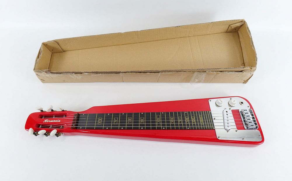 Lot 396: Harmonica Lap Steel Guitar
