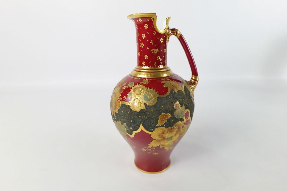 Lot 238: 19th Century Royal Crown Derby Hand Painted Pitcher