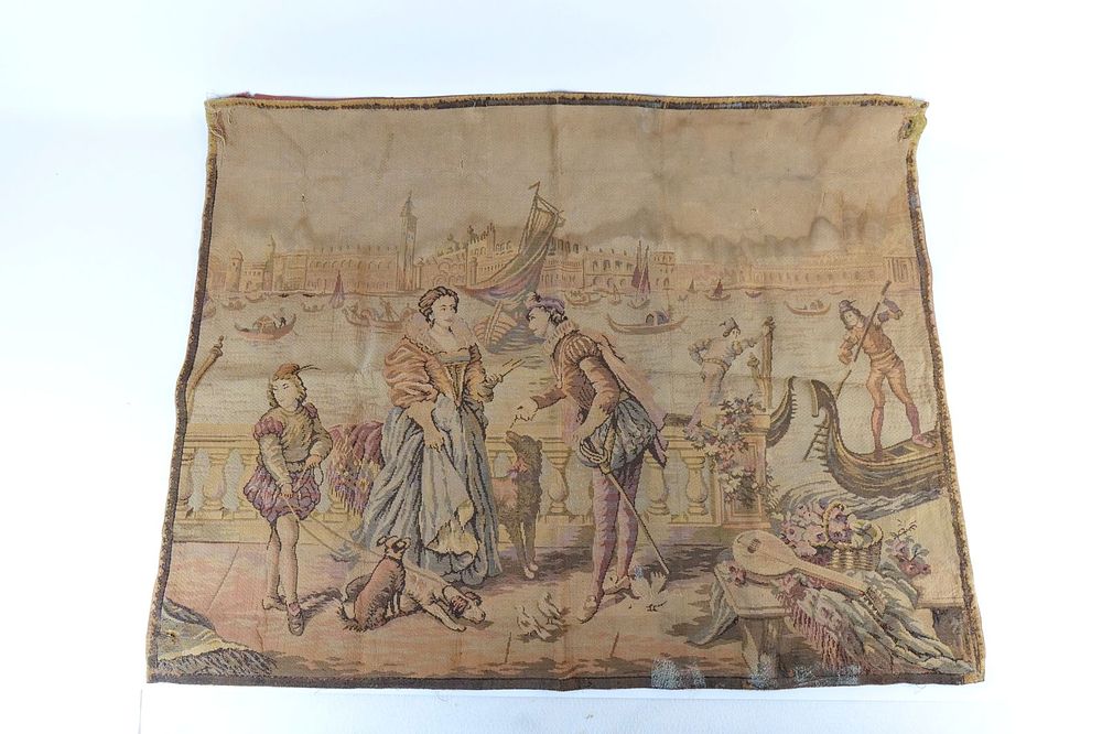 Lot 341: Antique French Tapestry