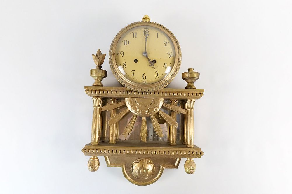 Lot 343: Westerstrand Wall Regulator Decorative Clock
