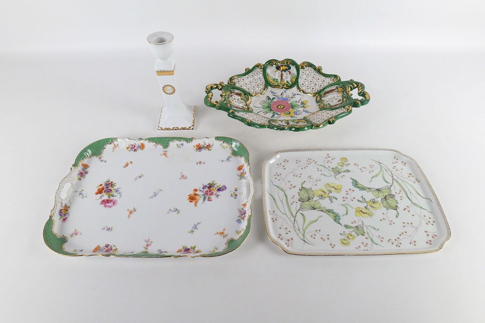 Lot 364: Group Lot of Porcelain Tableware Items