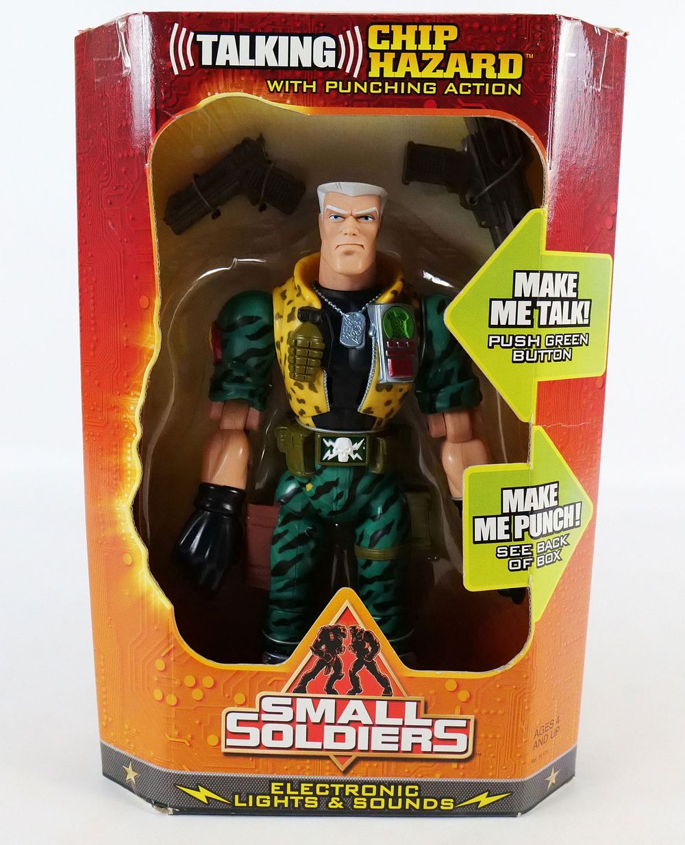 Lot 156: Small Soldiers Chip Hazard Electronic Action Figure
