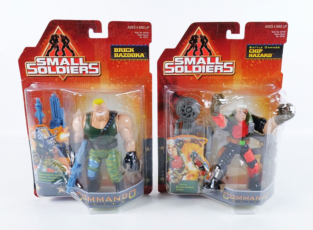 Lot 164: Lot of 2 Small Soldiers Action Figures