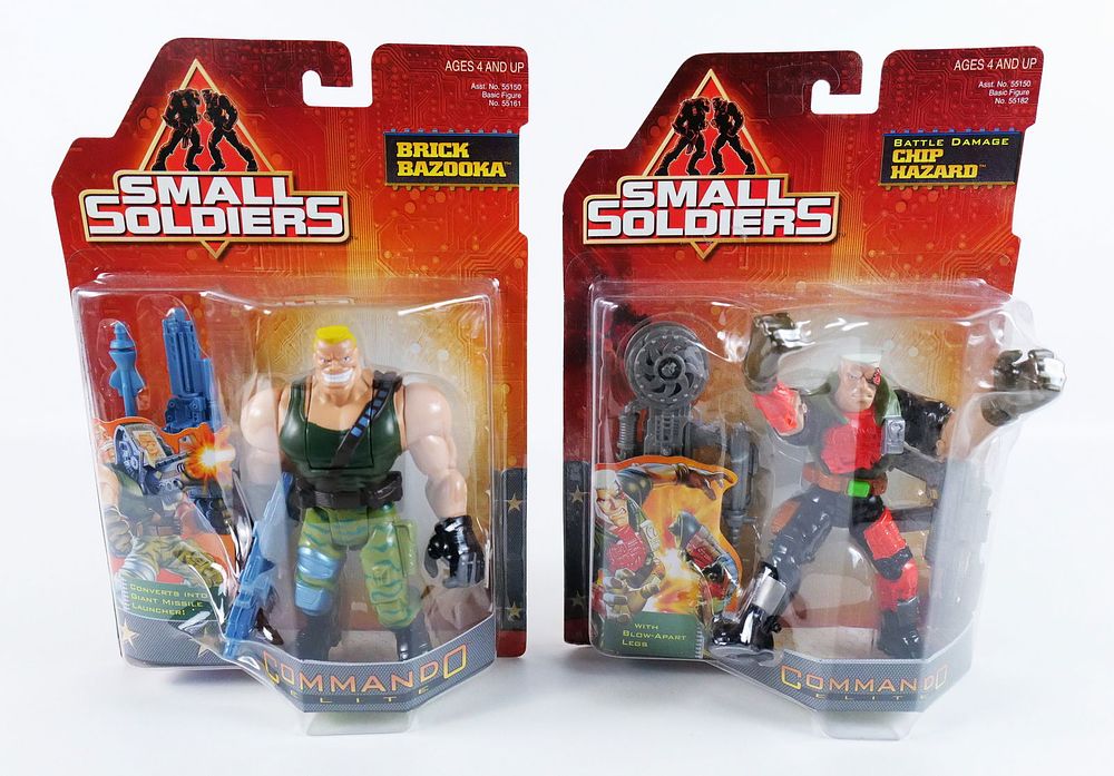 Lot 165: Lot of 2 Small Soldiers Action Figures
