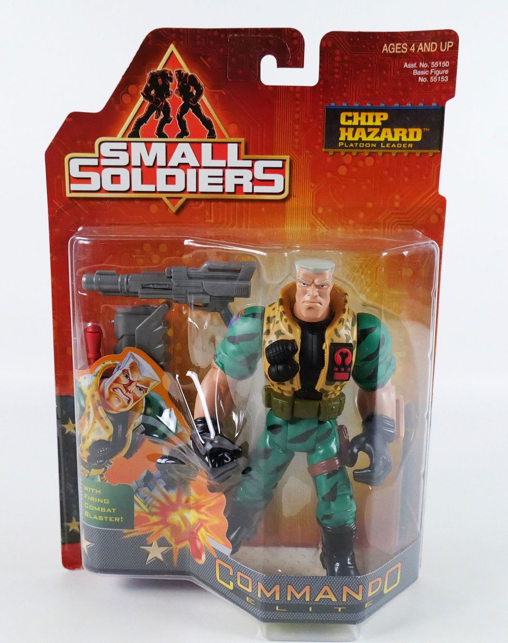 Lot 172: Small Soldiers Chip Hazard Platoon Leader Action Figure