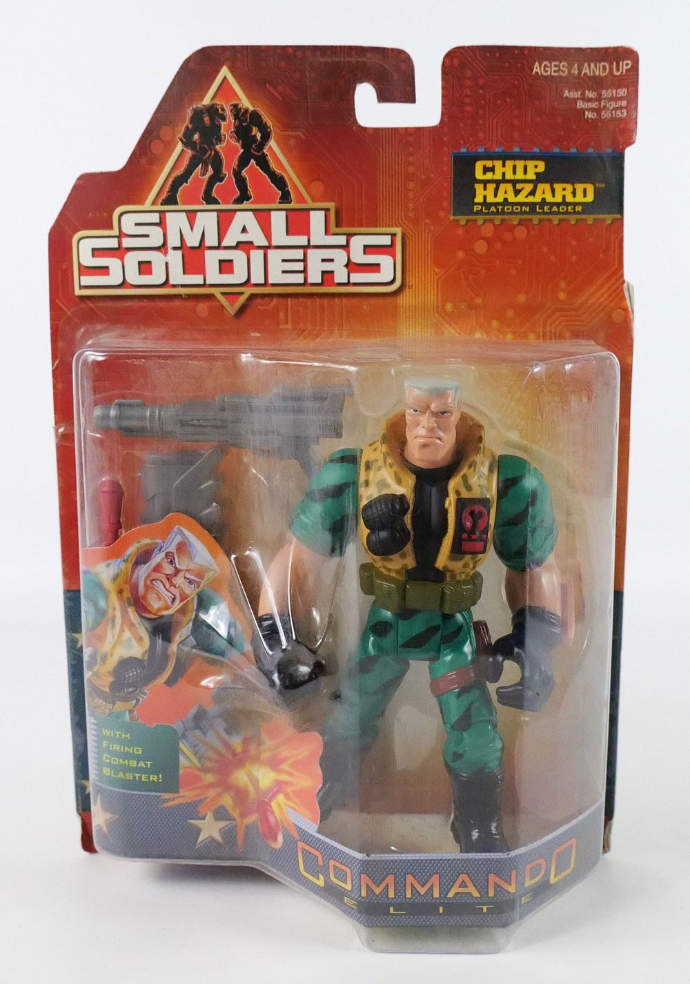 Lot 173: Small Soldiers Chip Hazard Platoon Leader Action Figure