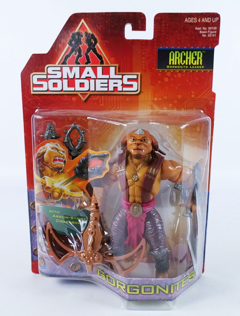 Lot 177: Small Soldiers Archer Gorgonite Leader Action Figure