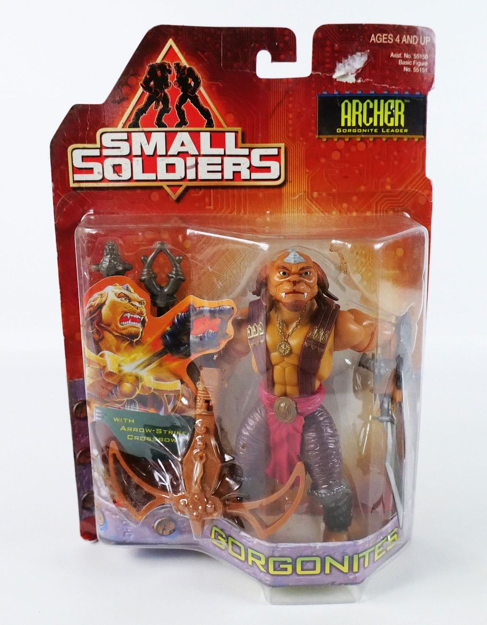 Lot 178: Small Soldiers Archer Gorgonite Leader Action Figure
