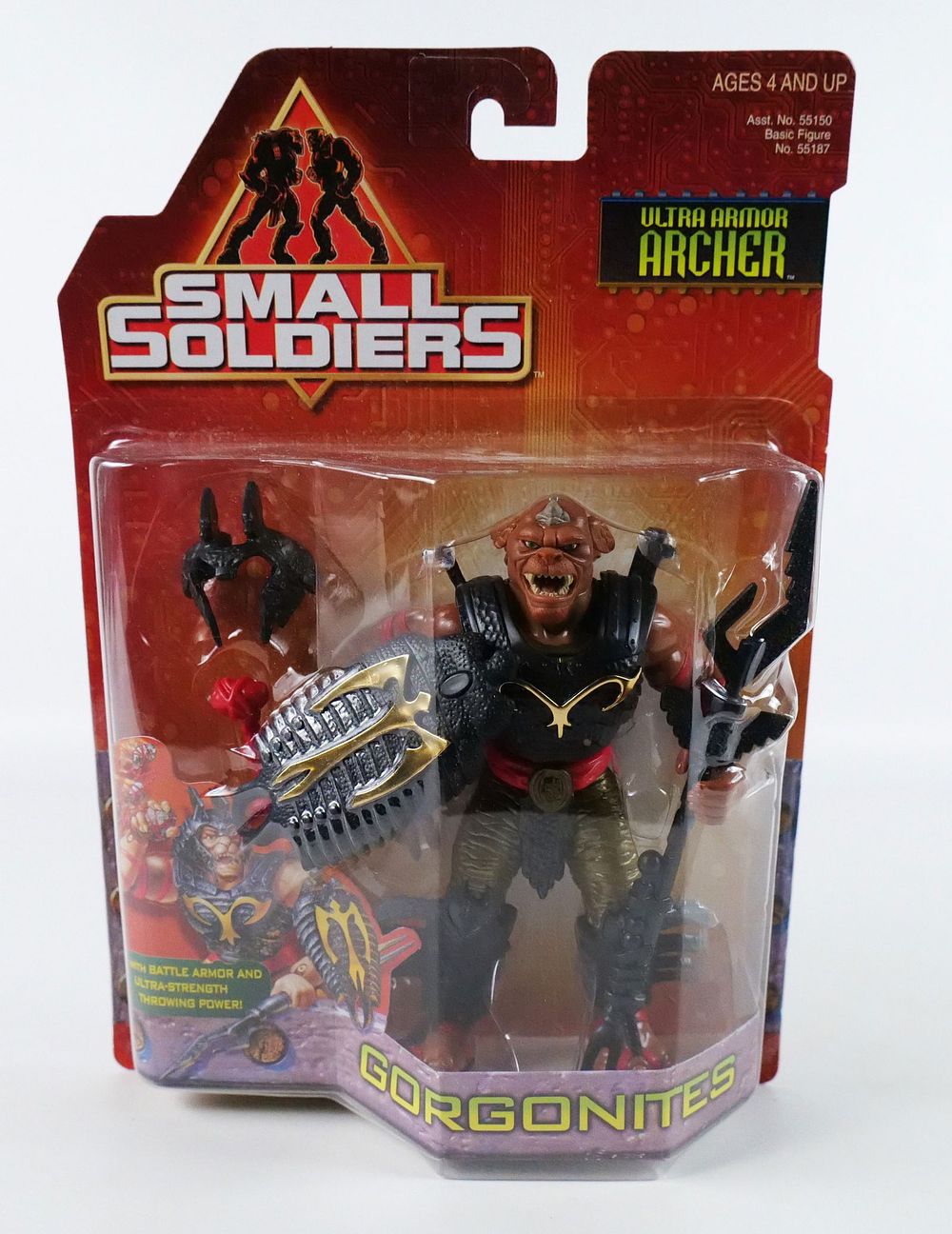 Lot 180: Small Soldiers Ultra Armor Archer Action Figure