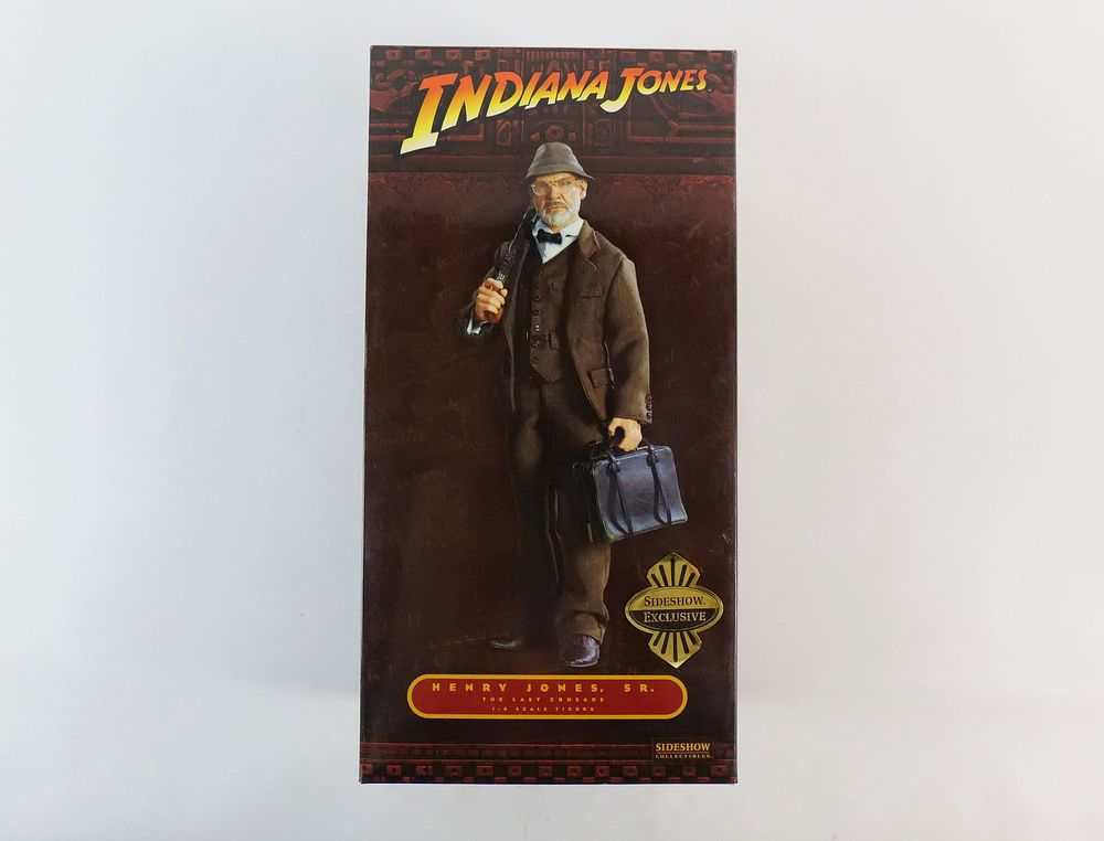 Lot 187: Sideshow Indiana Jones Henry Jones Sr. 1:6 Scale Figure