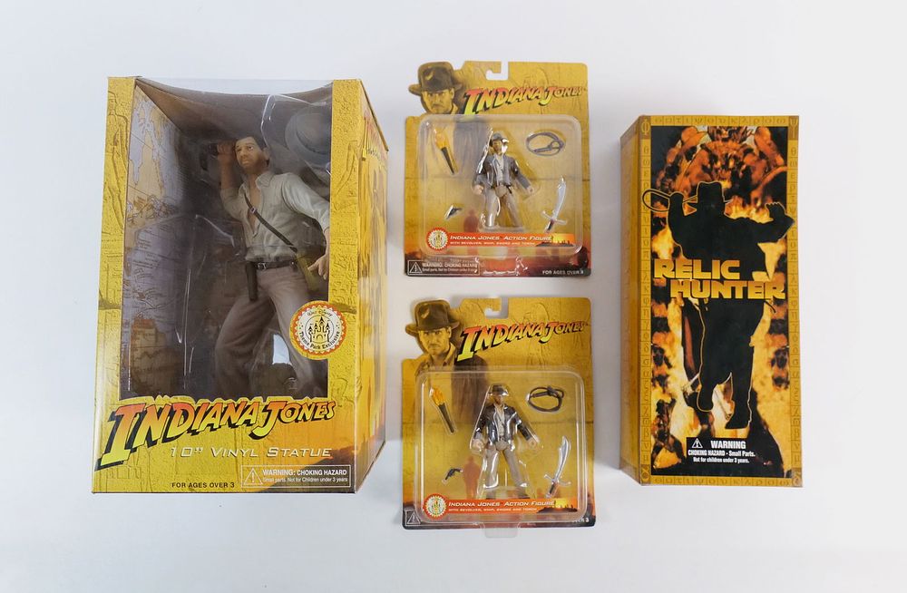 Lot 191: Lot of Indiana Jones Collectibles